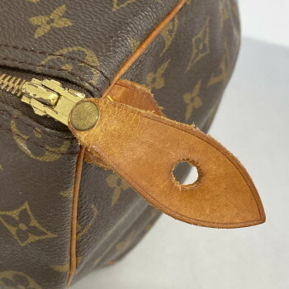 Louis Vuitton Monogram Speedy Handbag Brown - Picture 6 of 9